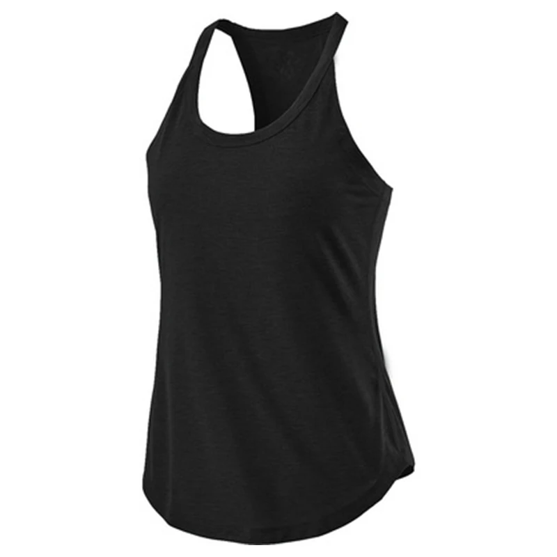 Camiseta sin mangas de entrenamiento de Yoga para mujer, chaleco deportivo con espalda cruzada hueca cruzada Sexy, Jersey suave y transpirable