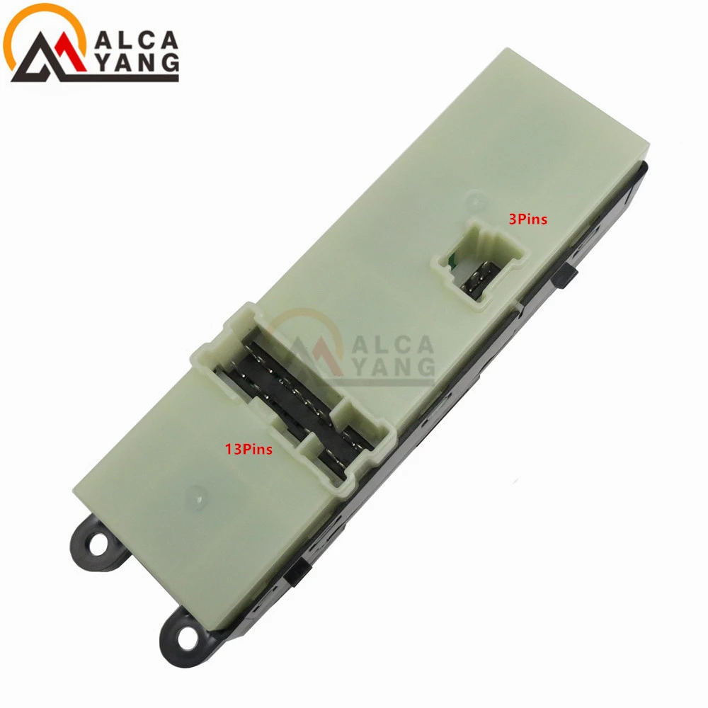 Interruptor de elevalunas eléctrico 25401JD001 para vehículos Nissan Qashqai J10 2.0 DCi 4WD y Navara D40, QZ 25401-JD001