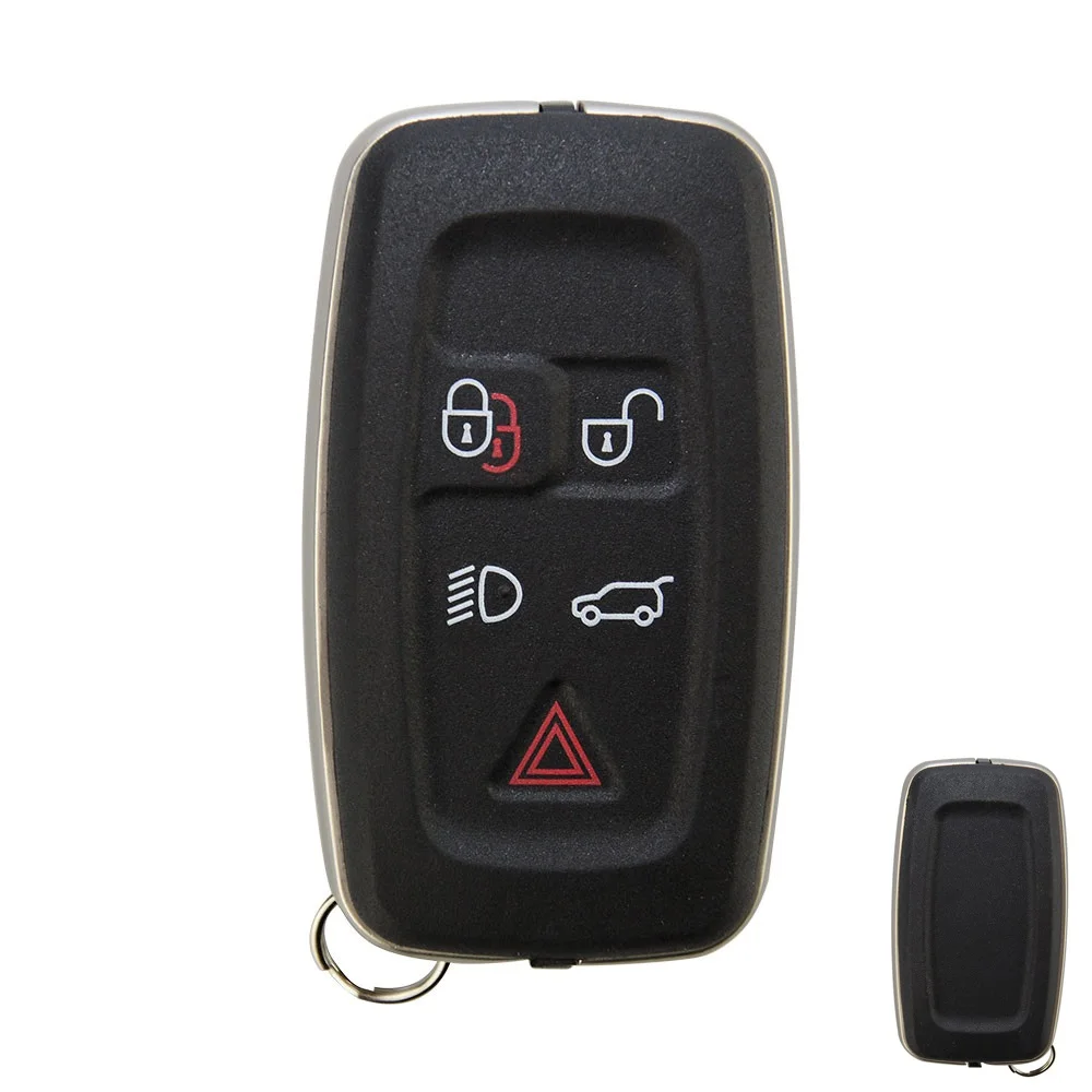 Para Land Rover Discovery 4 Sport Freelander carcasa para llave de coche mando a distancia inteligente funda para llave 5 botones accesorios de entrada sin llave