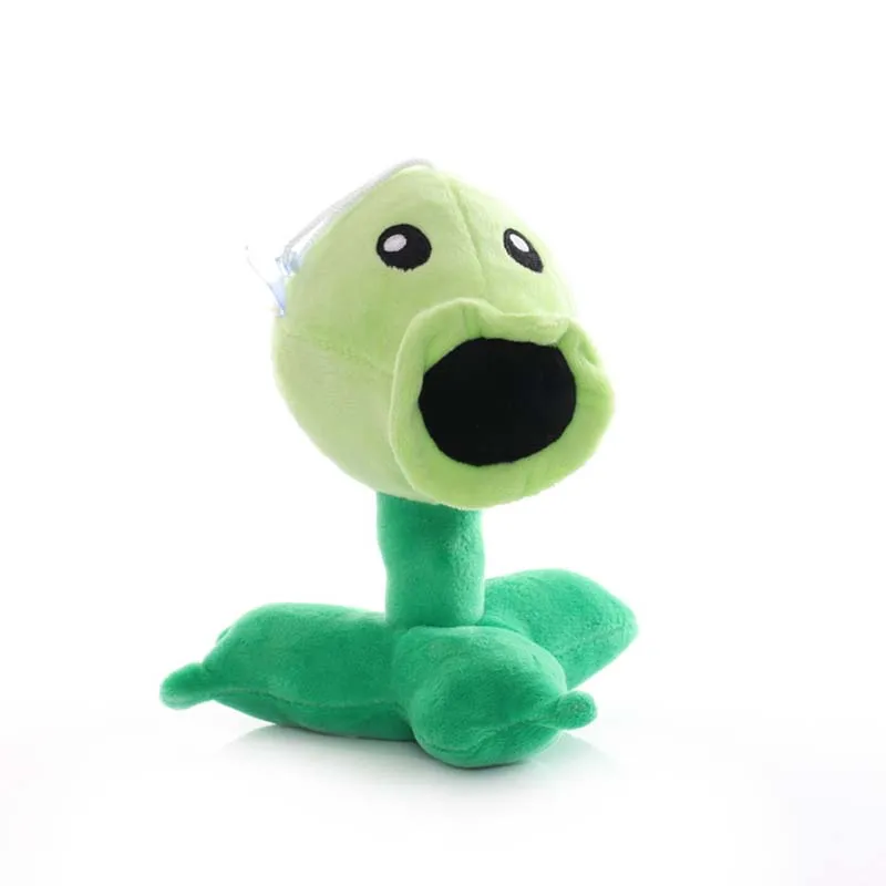 1 Uds. 13-20cm plantas vs Zombies juguetes de peluche muñeca PVZ girasol Chomper melón guisantal plantas juguetes de peluche suaves para niños