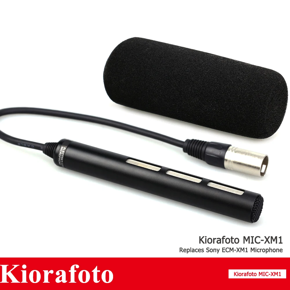 Cámara videocámara micrófono para Sony HXR-NX30 HXR-NX70 HXR-NX5 DSR-PD170 HVR-A1 HDR-AX2000 HVR-Z7 HVR-Z5 HVR-Z1 reemplaza ECM-XM1