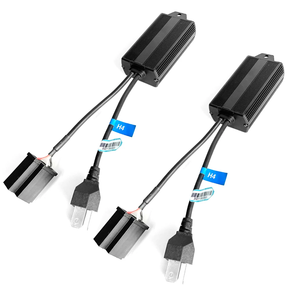 Auxito-decodificador LED Canbus H7 para faro de coche, lámpara antiniebla, H4, H8, H1, 9005/HB3, 9006/HB4, cancelador de advertencia, Resister de carga