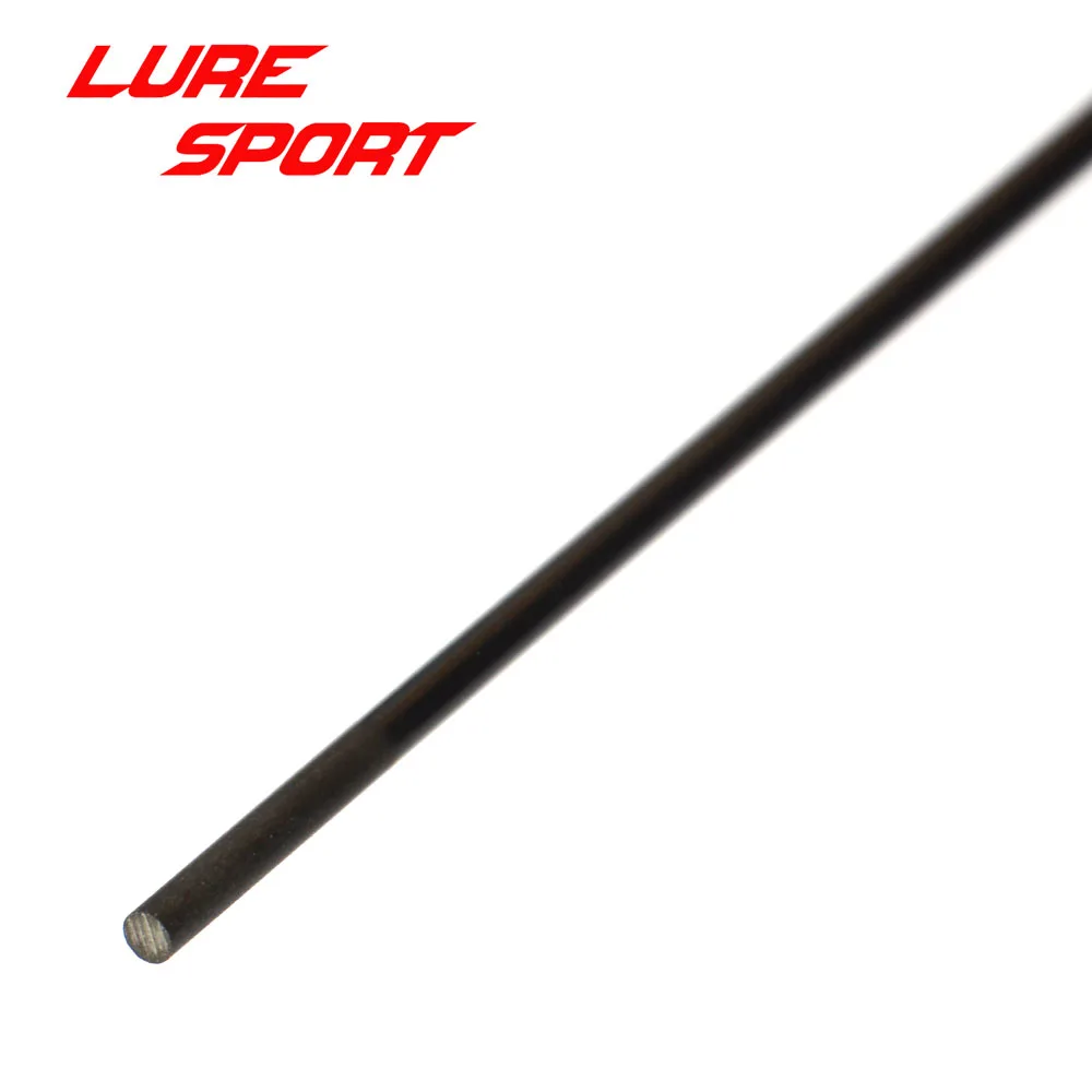 LureSport 2,1 m 6 secciones 3 uds caña de pescar de viaje de punta sólida de carbono Toray x-cross caña en blanco de carbono componente de construcción reparación DIY