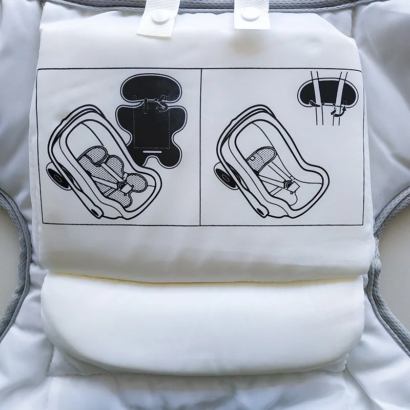 Cojín de asiento para Foofoo Doona, alfombrilla de esponja para asiento de cochecito 4 en 1, accesorios para cochecito de bebé