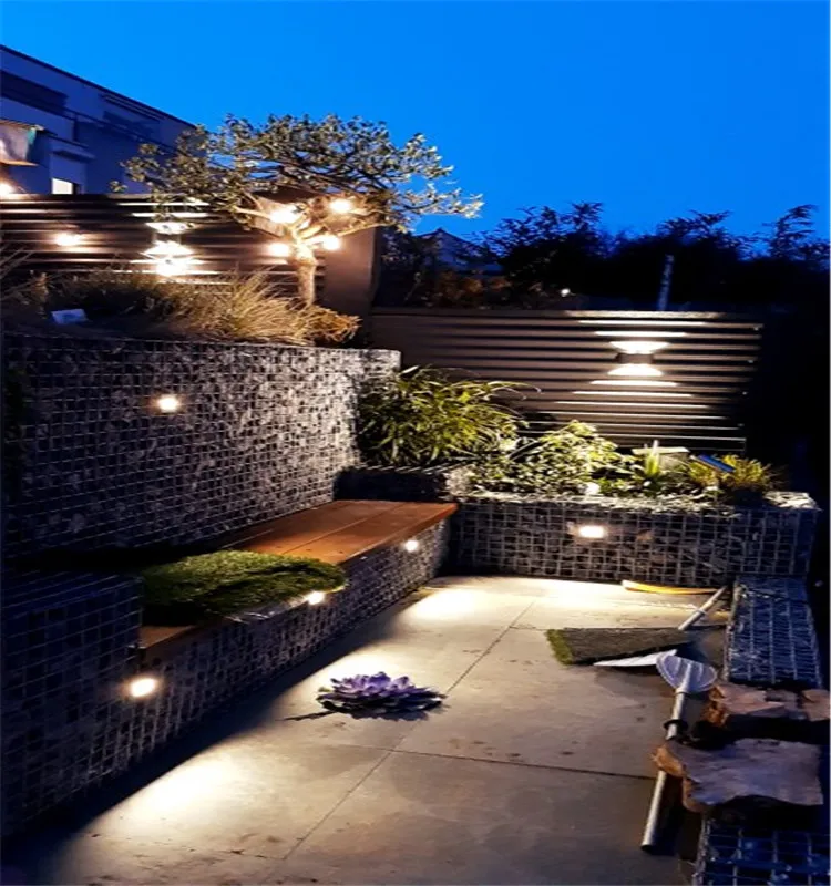 Lámpara LED de pared de aluminio para exteriores, iluminación impermeable IP65 para jardín, balcón, AC86-265, interior, dormitorio, sala de estar, escaleras