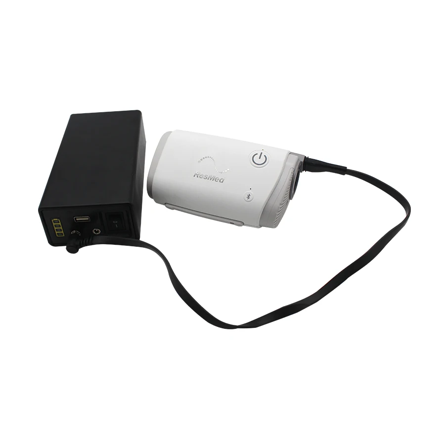 Cable de Alimentación CC para ResMed AirMini CPAP, Cable de Alimentación de 24V para Batería Externa/Banco de Energía, Adaptador de Viaje Portátil de 5.5x2.1mm