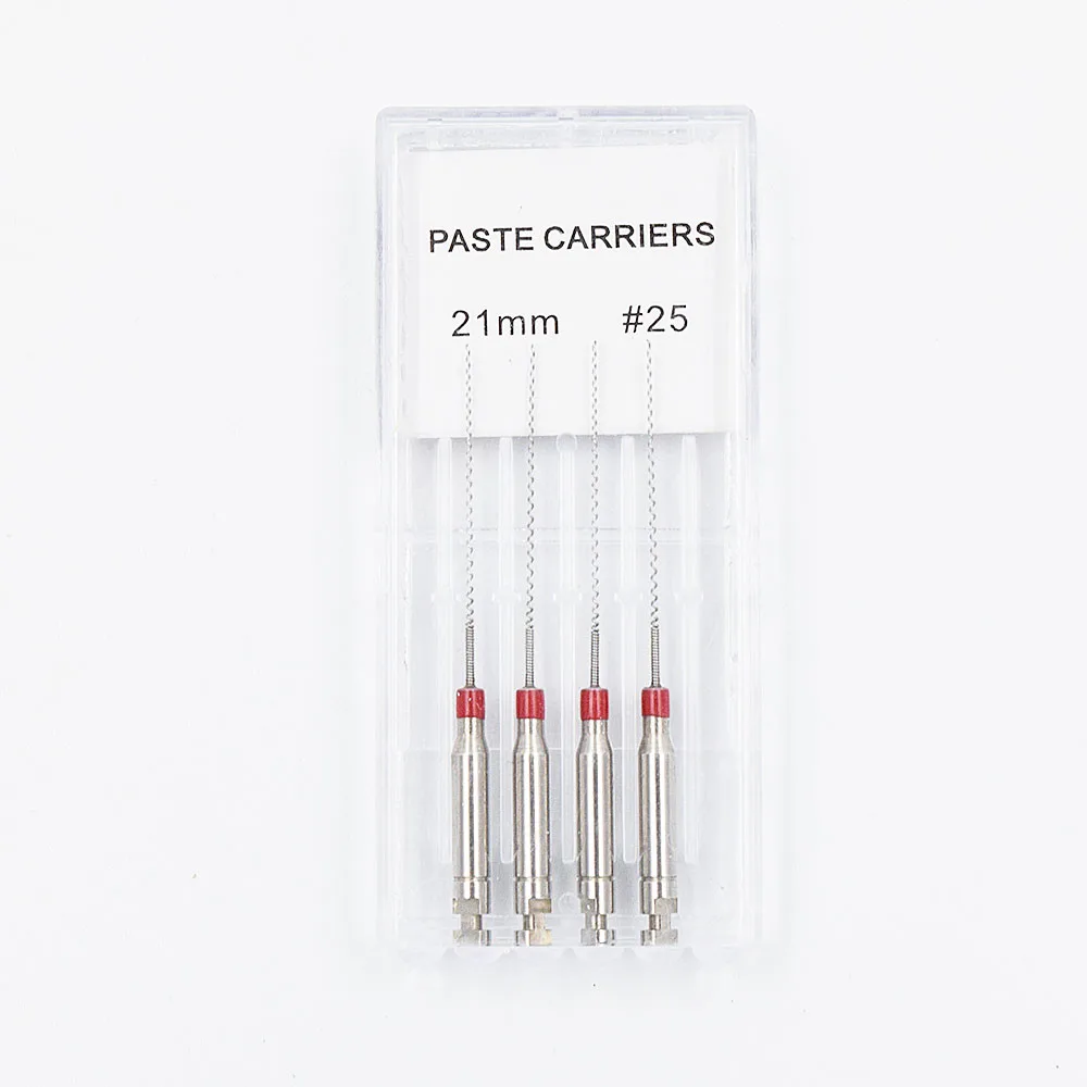 5 cajas de porta-pasta de lentulo para odontología, limas endodónticas, brocas, limas endo, materiales y instrumentos para dentistas