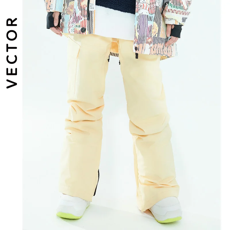 Marca VECTOR, pantalones de esquí de invierno para mujer, pantalones de nieve cálidos impermeables a prueba de viento de alta calidad para exteriores, pantalones de esquí y snowboard para invierno