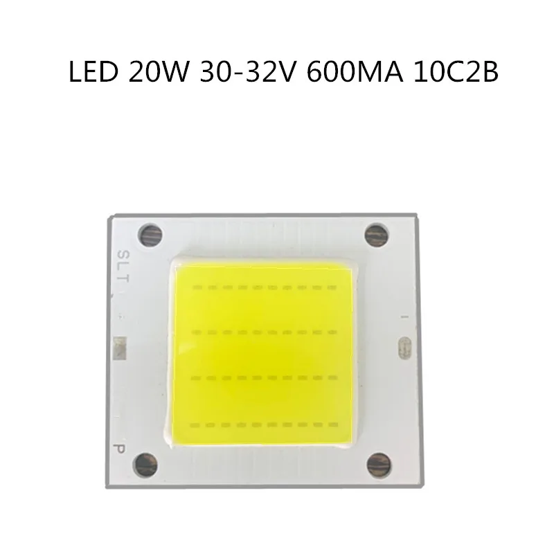 20PCS LED COB Flip Chip de Alta Potencia 4640 10W 20W 30W 50W 70W 2B50C 12B10C 2B25C 12V 30V para Lámparas de Calle