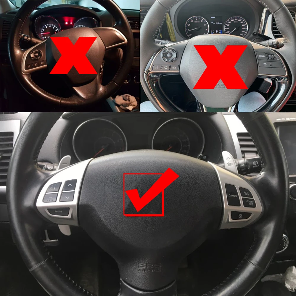 Botón de volante multifunción, interruptor de Control de crucero para MITSUBISHI LANCER OUTLANDER ASX 2007 - 2012
