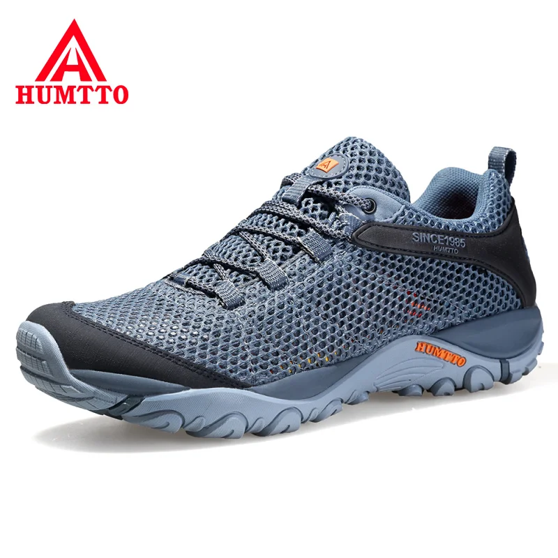 HUMTTO-Zapatillas de senderismo transpirables para hombre, zapatos deportivos para exteriores, escalada, caza, caminar, novedad de verano