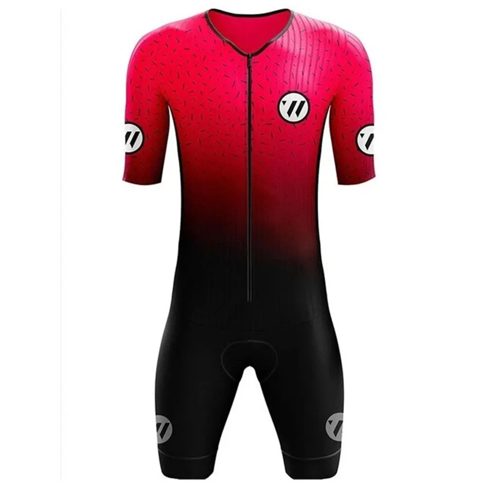 Traje de triatlón de manga Elite para hombre, traje de triciclo de manga corta, traje de velocidad, traje de baño, bicicleta, correr, Ciclismo, mono de Maillot, talla 2XS-4XL