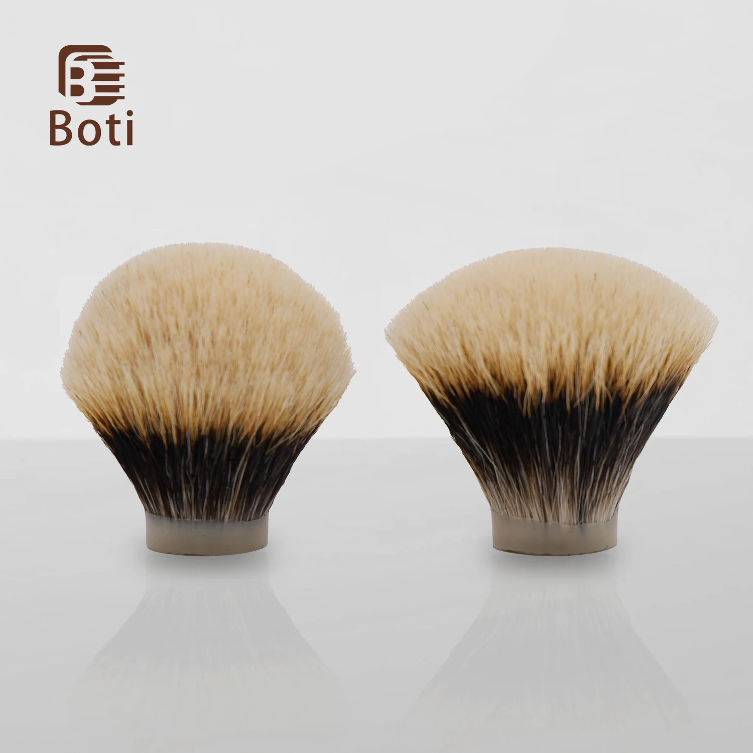 Boti Brush Knot -SMF (Flor de Piedra Central) SHD, Cepillo para Nudos de Cabello, Herramienta de Limpieza de Barba para Hombres