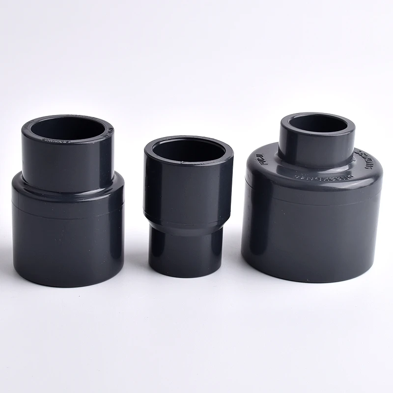 Conector reductor de tubería UPVC, sistema de riego, Marco hidropónico, junta de codo de tanque de peces de acuario, 25 ~ 40 a 20 ~ 32mm