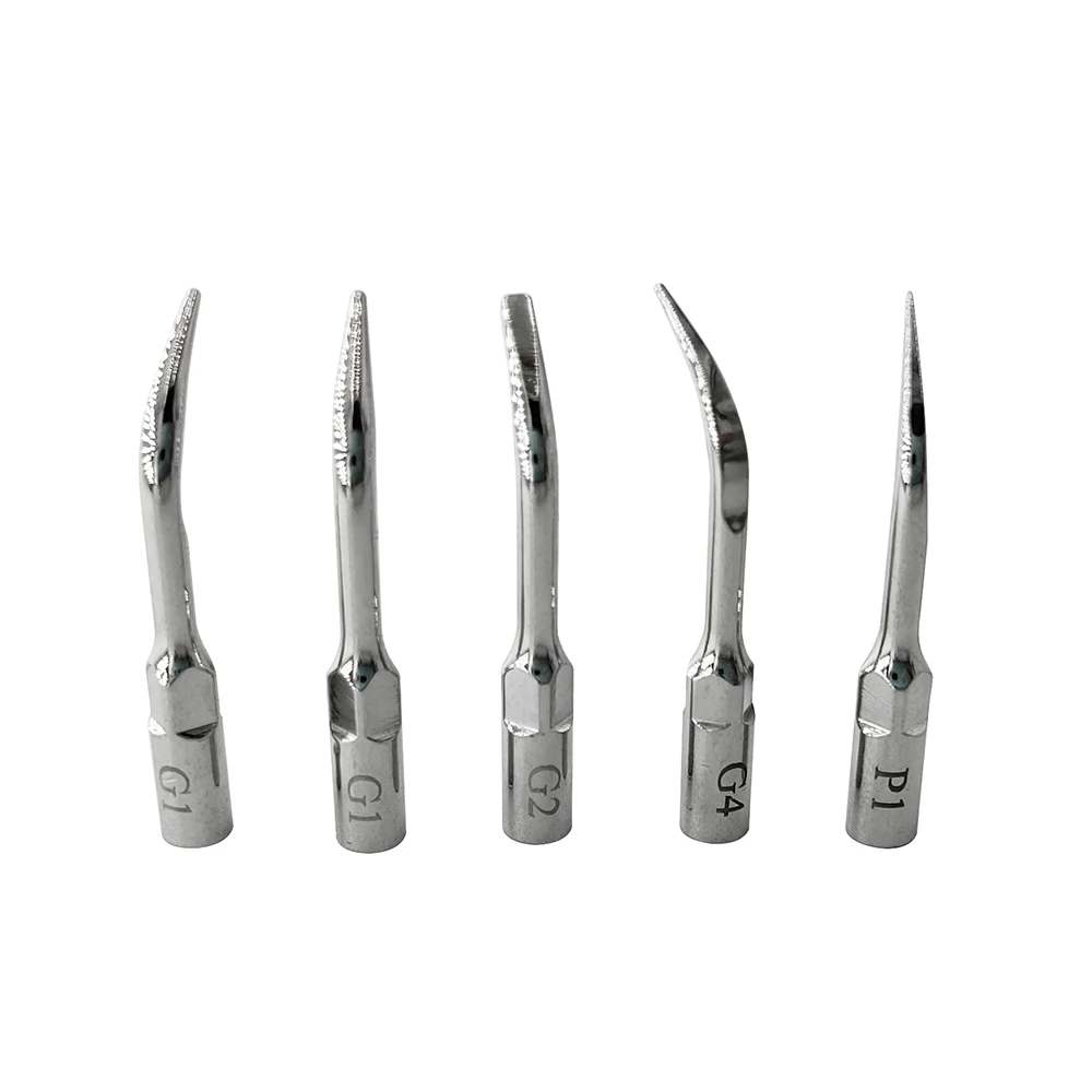 5 Puntas de Repuesto GD1/GD2/GD3/GD4/PD1/PD3 para Scaler Dental Ultrasónico Satelec DTE NS*