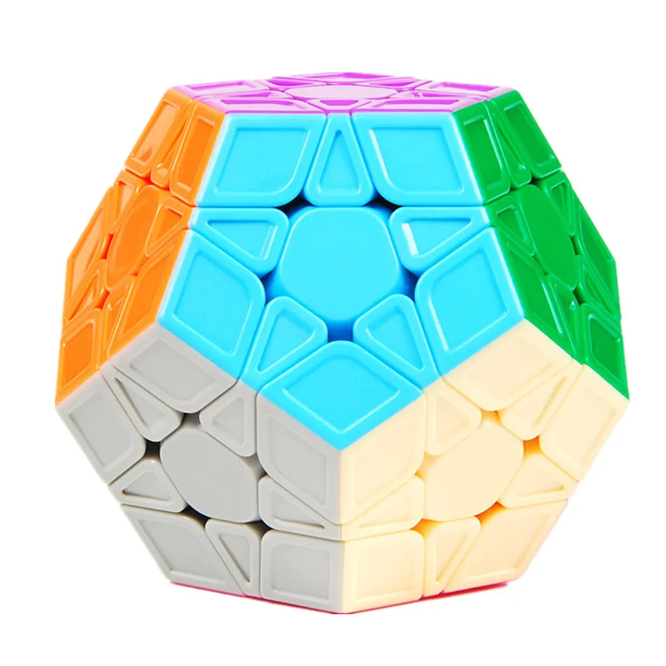 Megaminx Magic Cube 3x3 Dodecaedro sin pegatinas, cubos de velocidad, rompecabezas giratorio, juguete