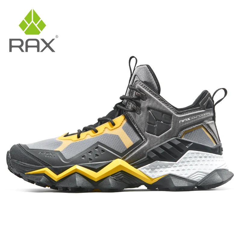 Rax-zapatos de senderismo impermeables para hombre, Botas de senderismo transpirables, botas de Trekking al aire libre, zapatillas deportivas, zapatos tácticos
