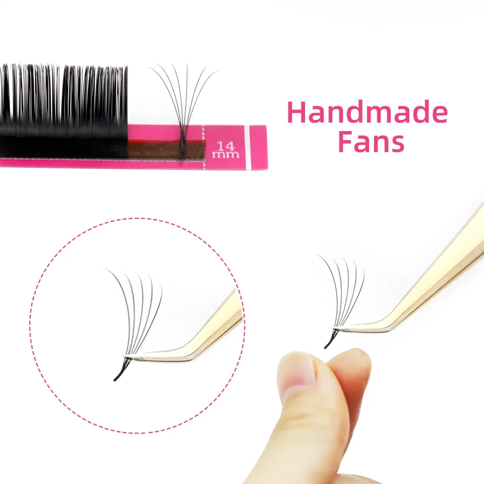 10 bandejas de Cachemira negra mate suave, suministros de extensión de pestañas de 8-20mm, pestañas individuales de visón sintético Premium, pestañas de seda clásicas Cilio