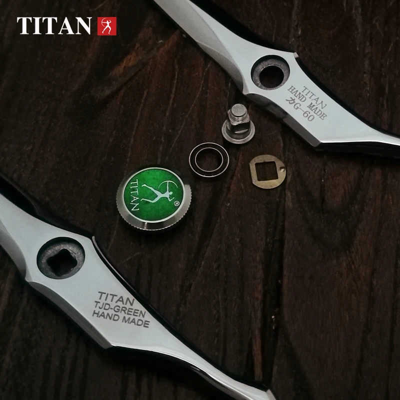 Tijeras Profesionales de Peluquería Titan para Cortar y Entresacar Cabello, Herramienta para Salón de Belleza y Barbería