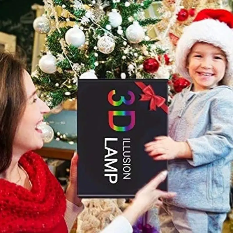Lámpara de ilusión 3D de cabeza de camión, luz nocturna Led acrílica, decoración de dormitorio, 7 colores cambiantes, regalo para niños