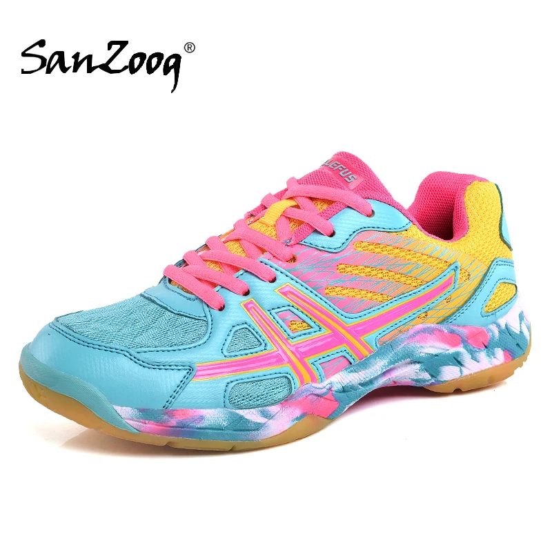 Zapatos de bádminton para hombres y mujeres, tenis de mesa, zapatillas de voleibol, entrenamiento, Tenis, deportes, balonmano, atletismo, antideslizantes