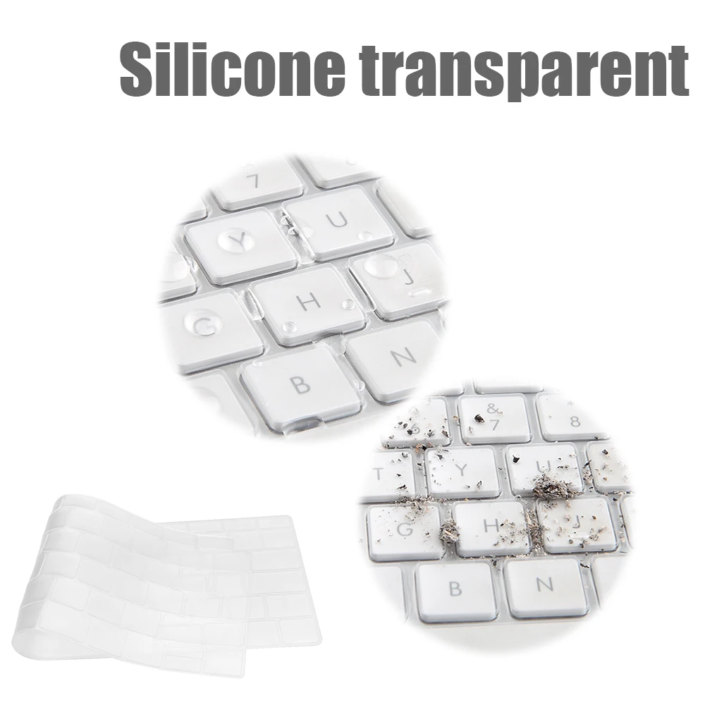 PC de escritorio para Apple Bluetooth inalámbrico keybord MLA22LL/ A1644 A1314 IMAC cubierta protectora de teclado funda de silicona versión EE. UU./UE