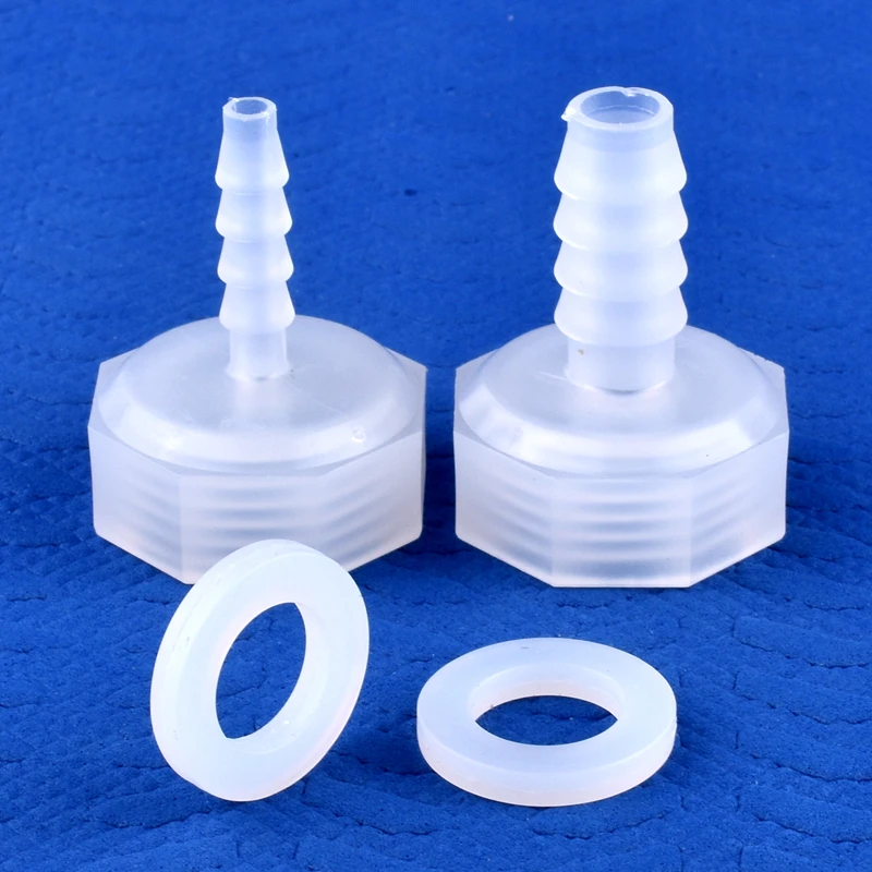5 ~ 200 Uds G1/2 rosca hembra a 4 ~ 20mm PP conector directo Micro riego jardín agua Pagoda manguera junta accesorios de tanque de acuario