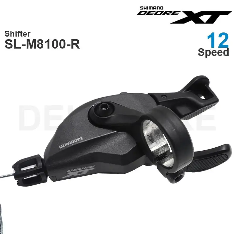 SHIMANO-palanca de cambios DEORE XT SL-M8100-R, 12 velocidades, SL-M8100-IR, piezas originales para bicicleta de montaña