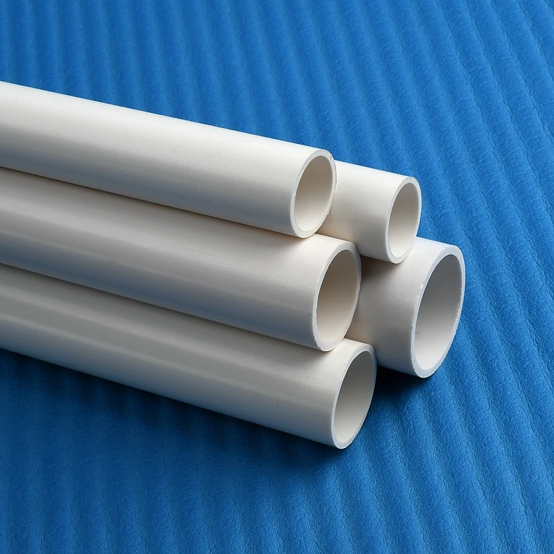 Diámetro exterior 20-63mm tubo de PVC blanco longitud 50cm agricultura jardín riego acuario pecera tubo de agua accesorio de plomería