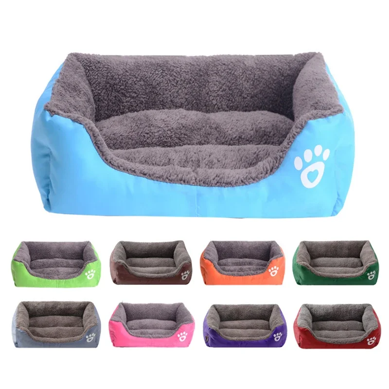 LAPLADOG-cojín de cama para perros pequeños y medianos, perrera de lujo para perros, cama para cachorros y gatos, 9 colores disponibles, suministros para animales ZL374