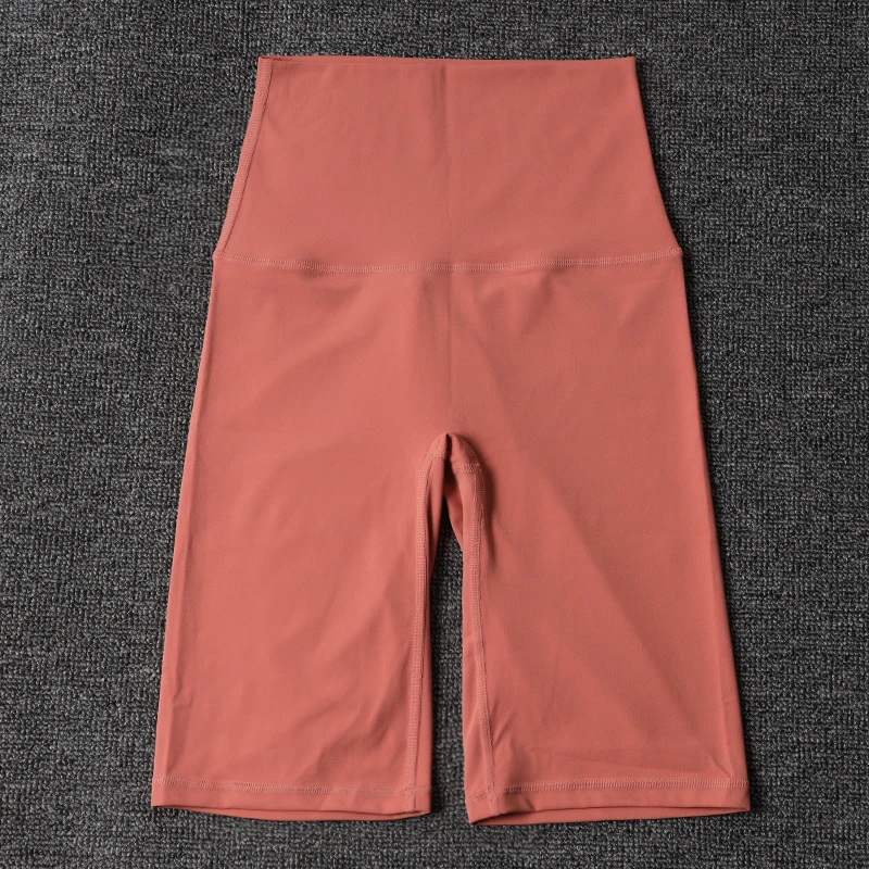SOISOU pantalones cortos de nailon para mujer, pantalones cortos para gimnasio, Yoga, ciclismo, cintura alta, elásticos, transpirables, sin línea T, ropa deportiva para mujer en 24 colores