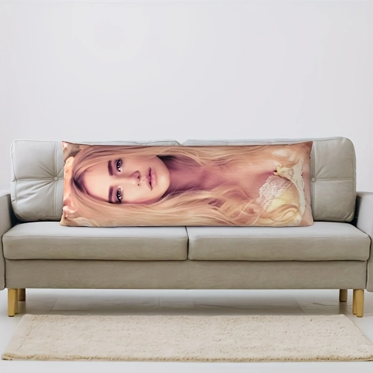 Funda de Almohada Rectangular Personalizada con Foto; una Almohada con Foto de Vacaciones, el Regalo Perfecto para Familiares y Amigos