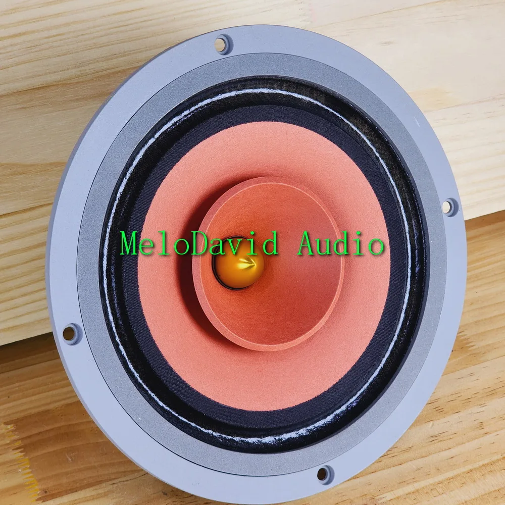 MeloDavid Audio Crystal8 MK2 mezcla de lana cono de papel doble imán altavoz de rango completo de 8 pulgadas
