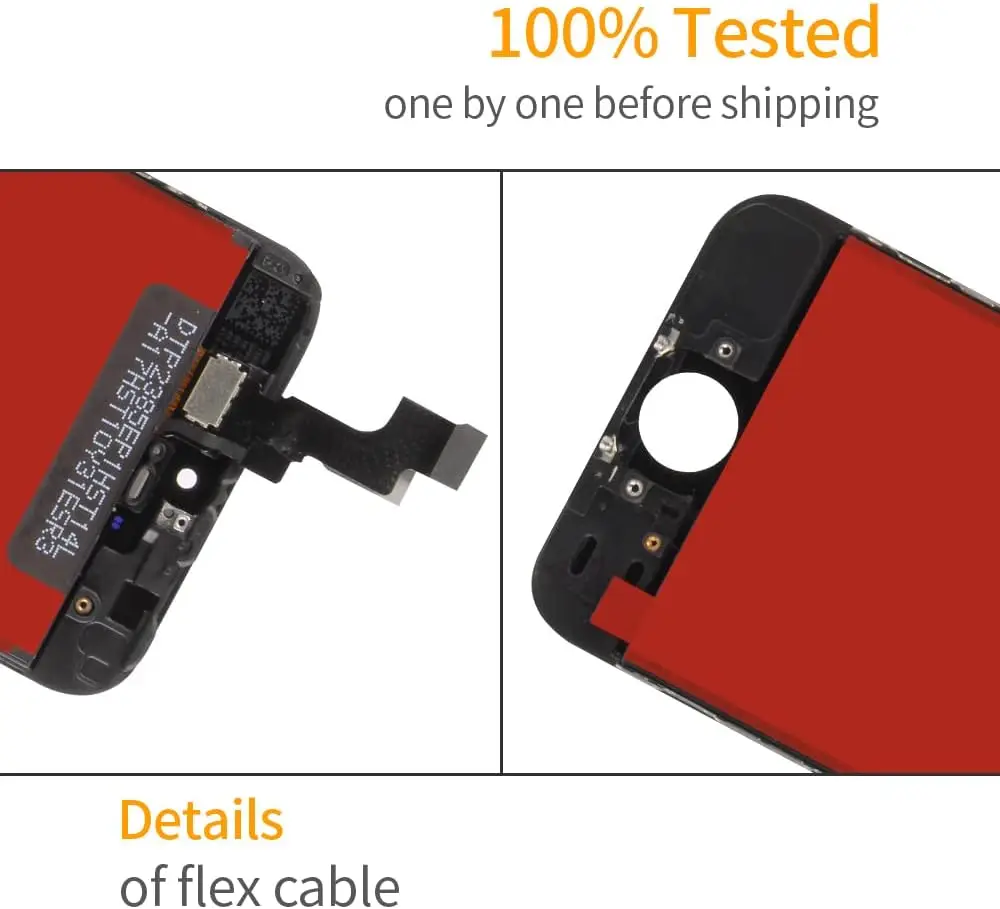 Pantalla LCD original AAA + para Iphone 4, 5, 6, 6S, montaje de digitalizador de pantalla táctil para iPhone 6, 7, 8Plus, repuesto LCD para iPhone 8