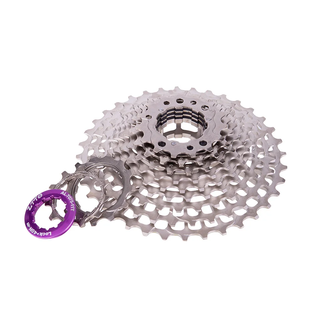 ZTTO-Cassette ultraligero para bicicleta de carretera, 11 velocidades, SLR2, 11S, 11-28T, 11-36T, rueda libre, 11-32/34T, 11V, K7, CNC, sistema HG para bicicleta de grava