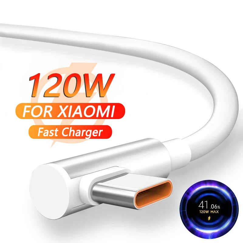 Cable de carga rápida Turbo USB Original de 120W para Xiaomi mi 15 14 13 12 11 6A 67W Cable tipo C Redmi Note 10 9 8 7 Pro K70 Poco X6