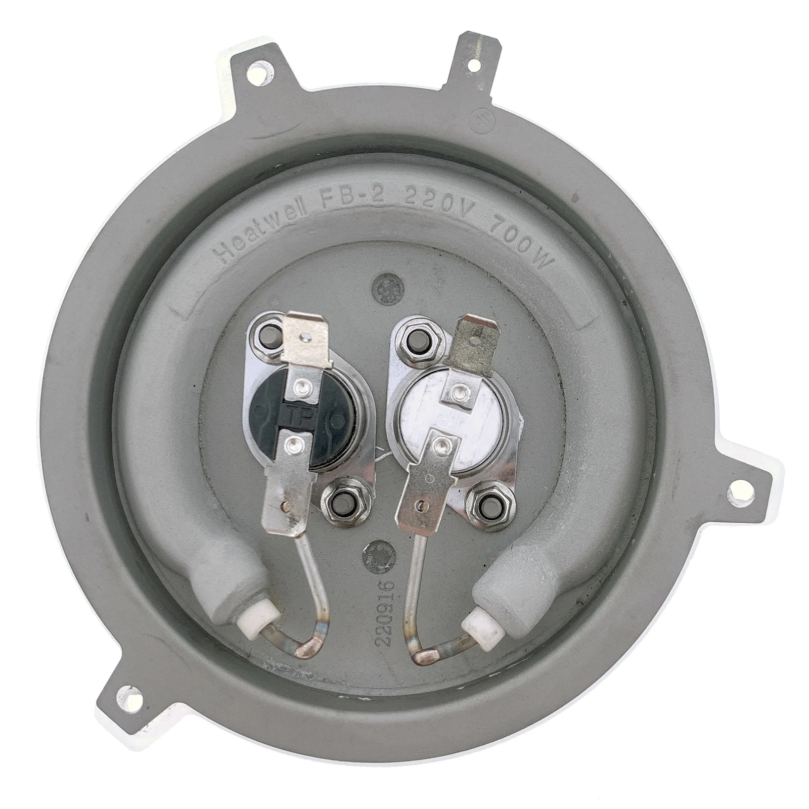 Heatwell FB-2 220V 700W Mini calentador de elemento calefactor para lavavajillas para Midea, Bomann