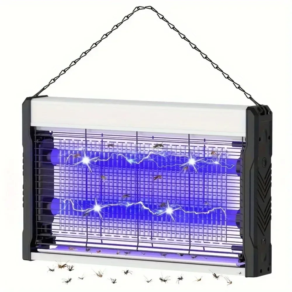 Joyinled-Lámpara antimosquitos de descarga eléctrica, trampa para moscas, repelente de insectos para dormitorio, uso en interiores y exteriores, seguridad ecológica