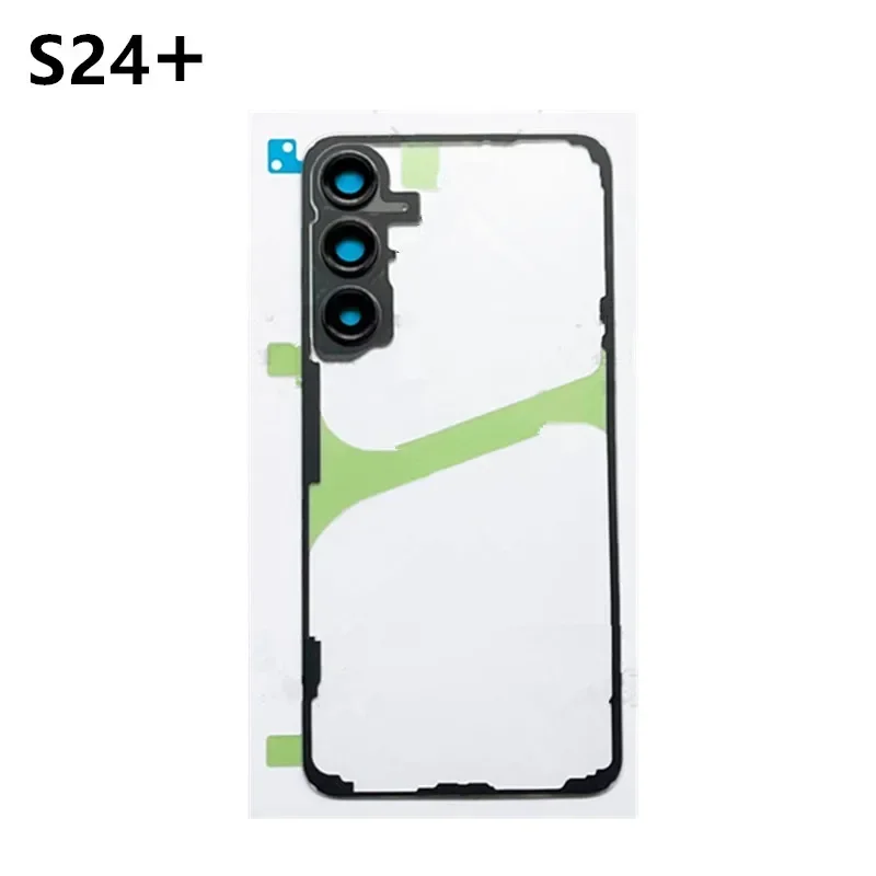 Carcasa S928 S926 S921 para Samsung Galaxy S24 S23 Ultra Plus, Tapa Trasera Transparente para Reparación de Batería + Lente de Cámara
