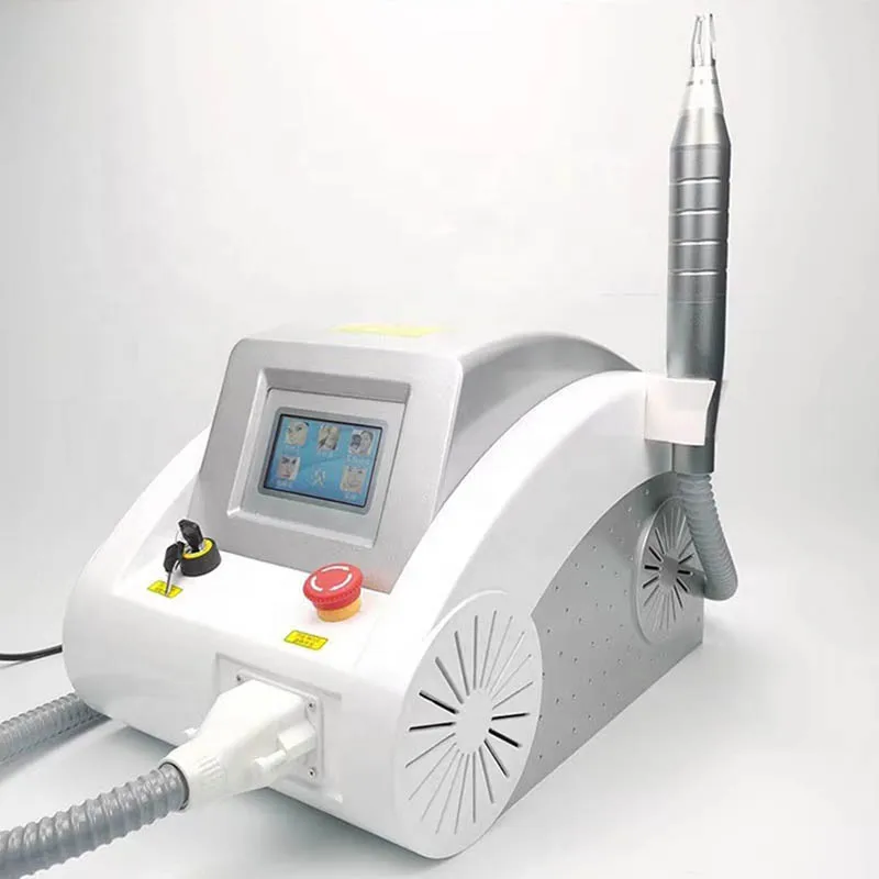 Máquina de eliminación de tatuajes con láser Pico Nd Yag conmutado Q, dispositivo láser, eliminación de pecas y rejuvenecimiento de la piel