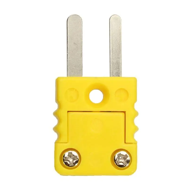 Adaptador de enchufe en miniatura para termopar, Mini termómetro Universal tipo K, conector en miniatura para montaje en Panel