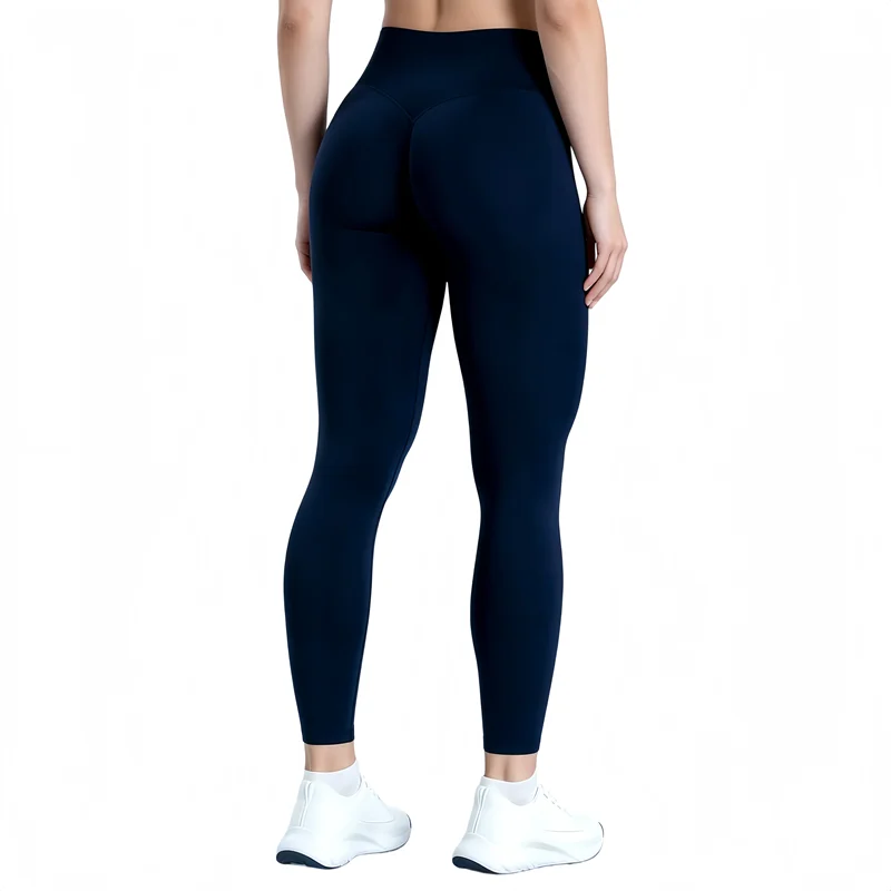 Leggings Deportivos HISTELLO para Mujer, Sin Costuras, Color Sólido, Ropa de Yoga, Levanta Glúteos, Elásticos, Ajustados, Pantalones de Fitness para Gimnasio y Ciclismo