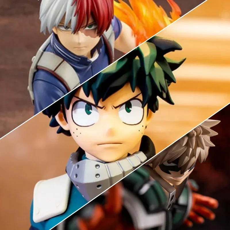 Caja ciega de My Hero Academia, figura de acción de Anime Shoto Bakugou Deku All Might Lucky Blind Box, figura grande, regalo para seguidores de Anime