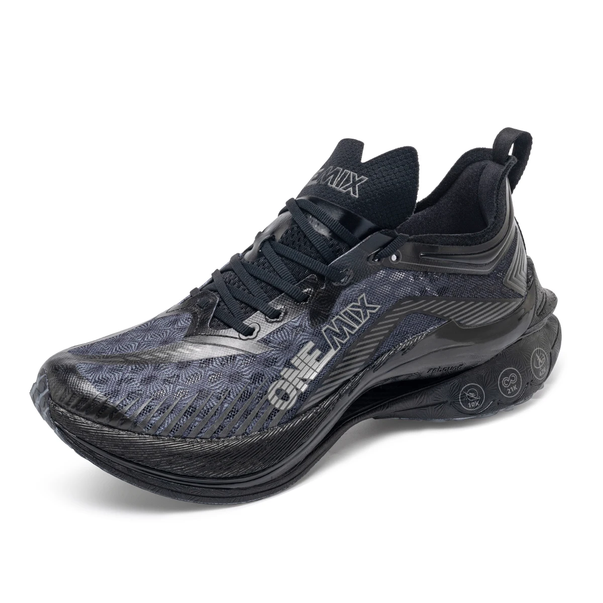 ONEMIX, nuevas zapatillas de correr para maratón con placa de carbono para hombre, zapatillas deportivas profesionales antideslizantes ultraligeras con rebote