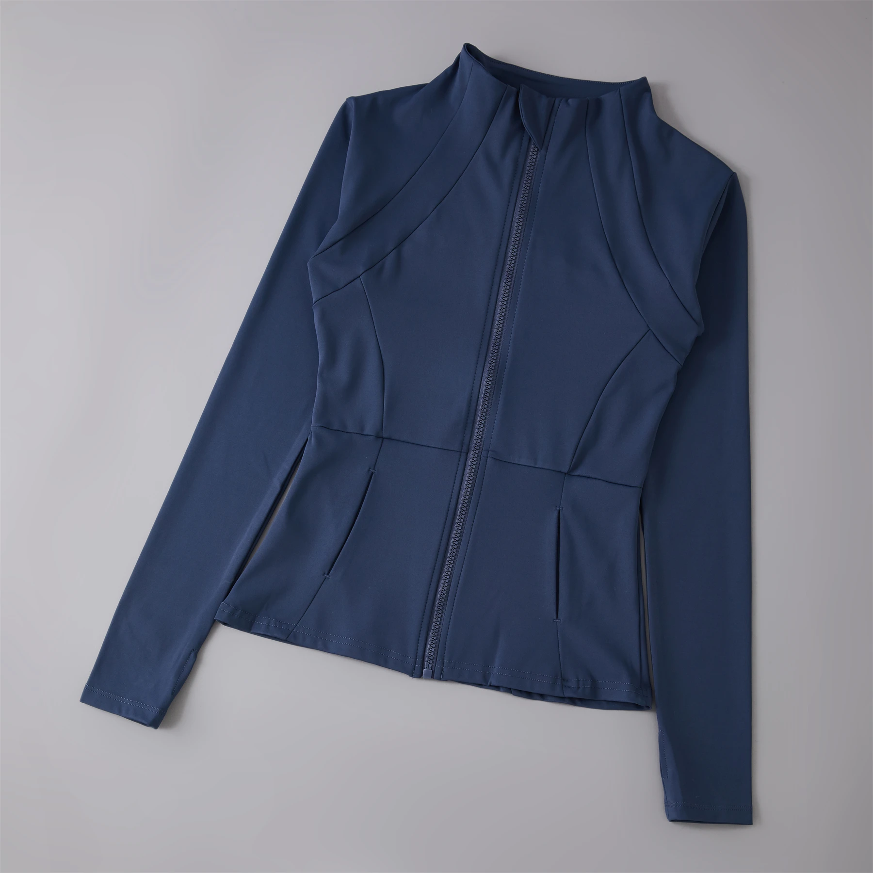 Ropa de Yoga cortavientos ropa deportiva mujer corriendo sudadera de manga larga chaquetas deportivas Top mujeres entrenamiento Tops ropa deportiva