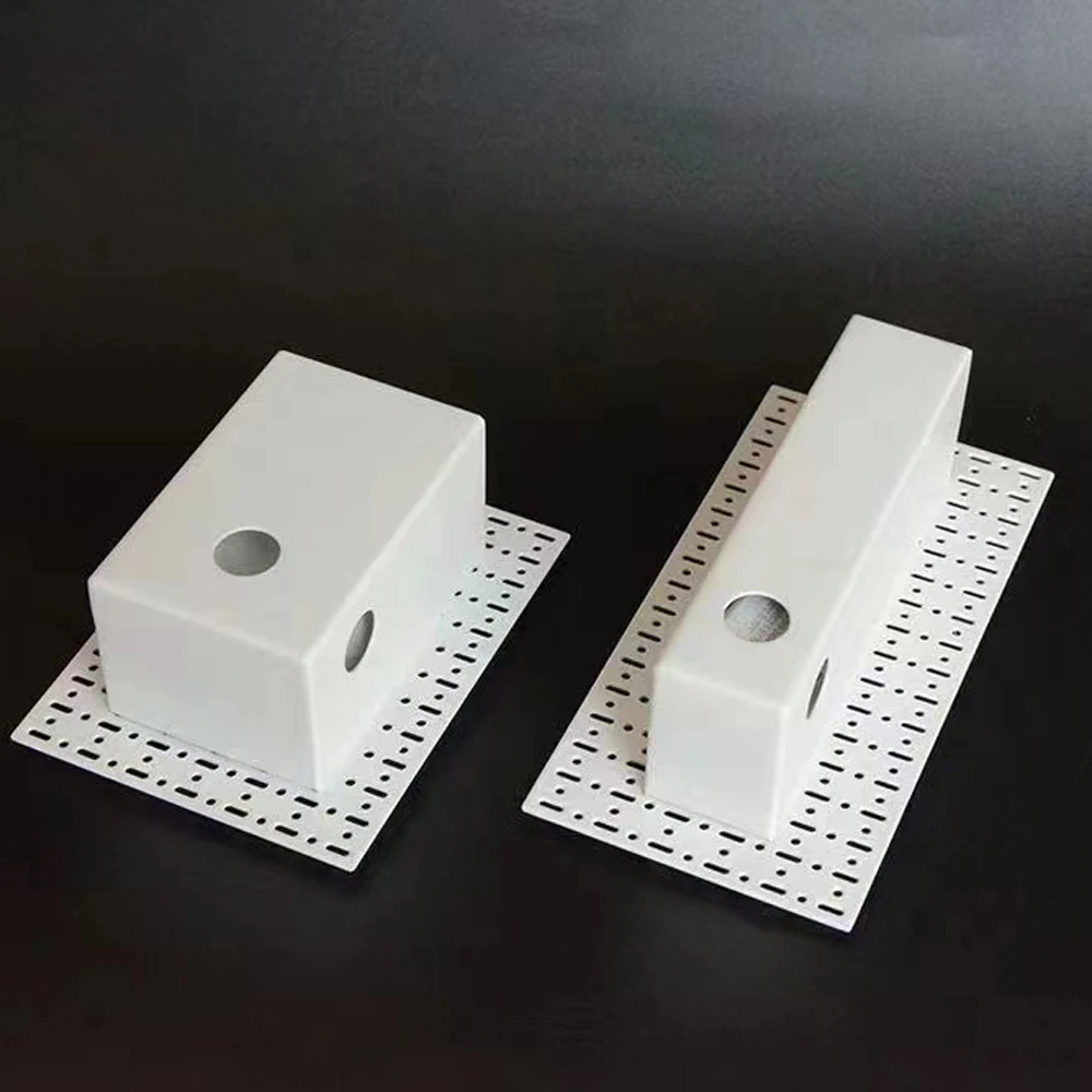 Lámparas de pared LED sin marco integradas para escaleras, Sensor de movimiento de 3W, escalera interior para dormitorio, vestíbulo, esquina, luz nocturna inteligente, 100-240V