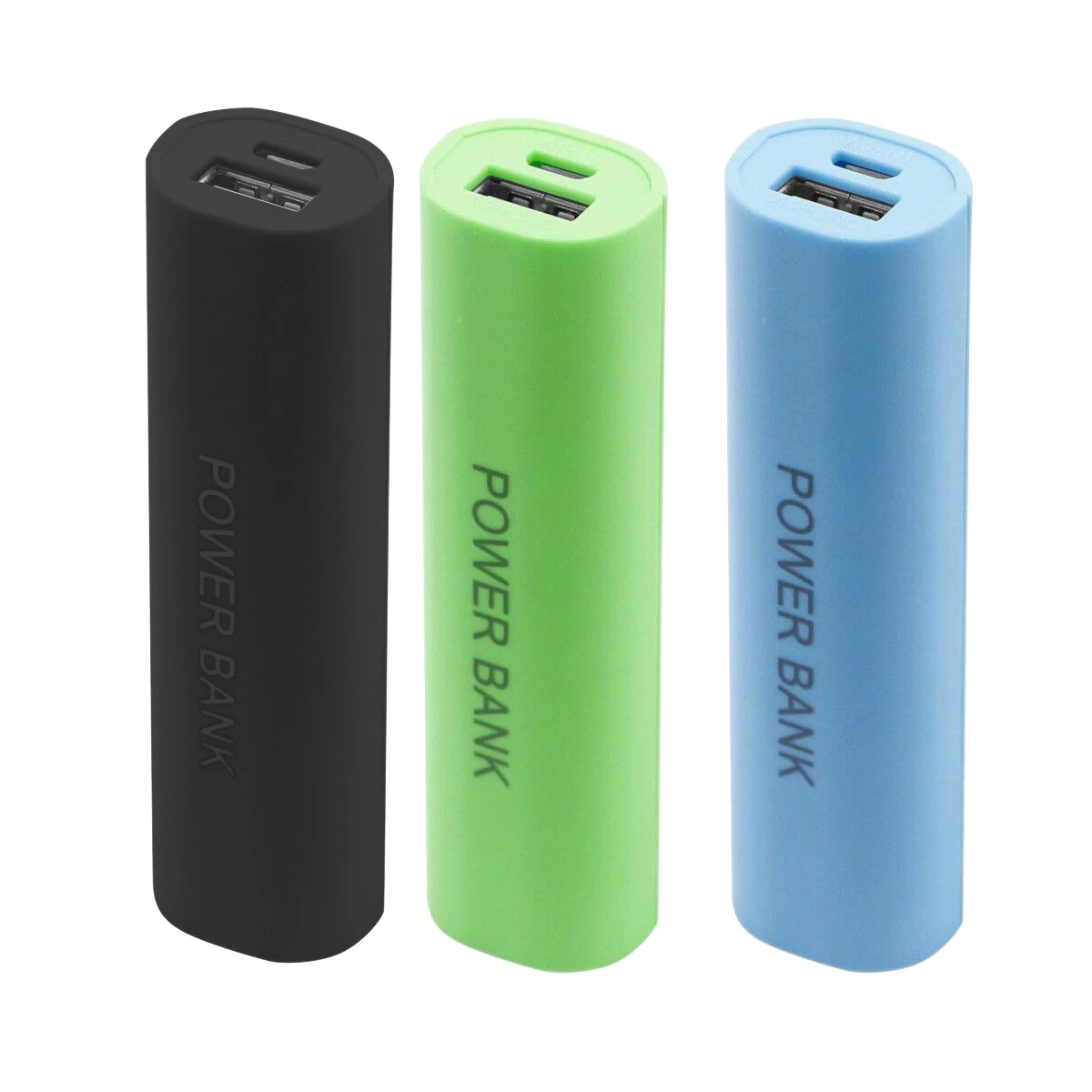 Carcasa portátil para banco de energía 18650, 1 sección, funda para banco de energía de batería 18650, Mini caja de carga ligera para teléfono móvil MP3 MP4