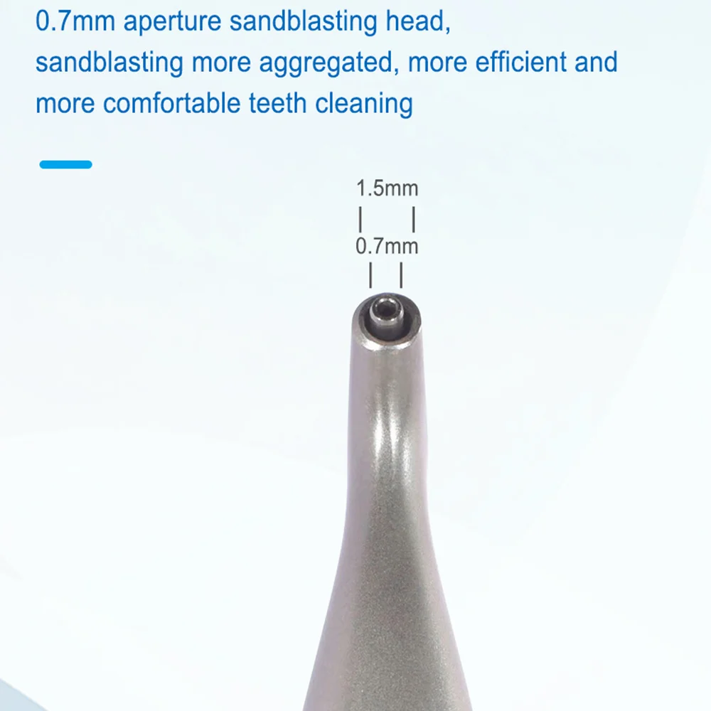 JUMTOP Unidad de profilaxis de aire Dental, pulidor de dientes antisucción, herramientas de odontología para pulido de dientes con chorro de arena y aire