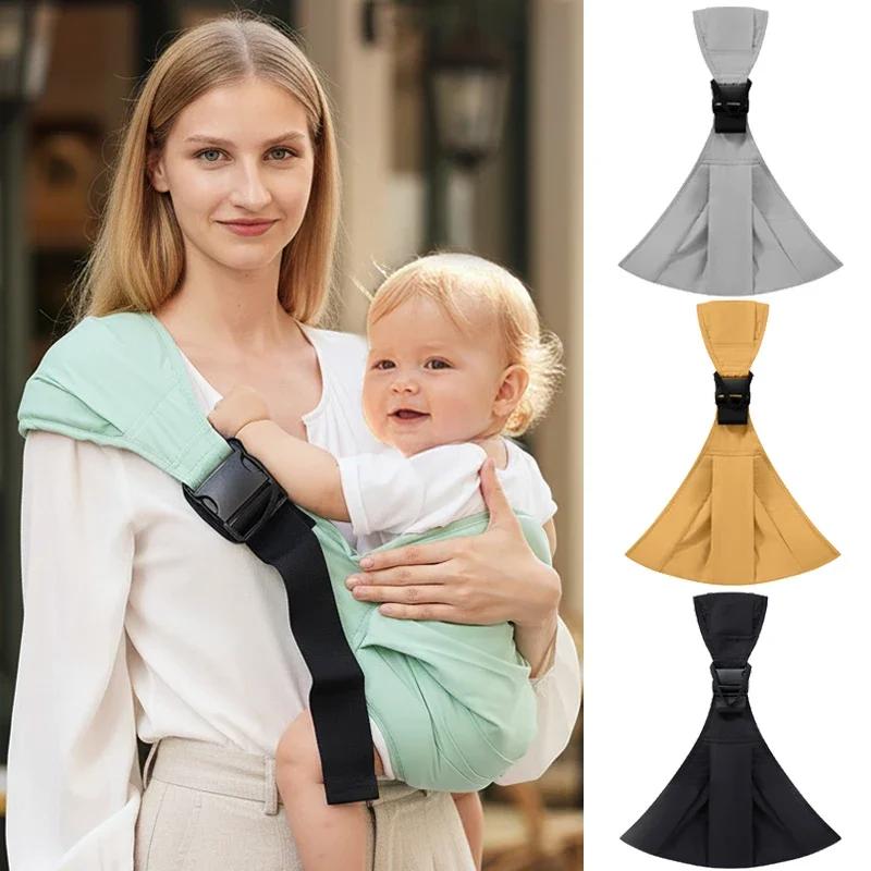 Portabebés suave para recién nacidos, bolsa de transporte Universal para las cuatro estaciones, taburete de cintura, correa ajustable para niños pequeños, actividades envolventes