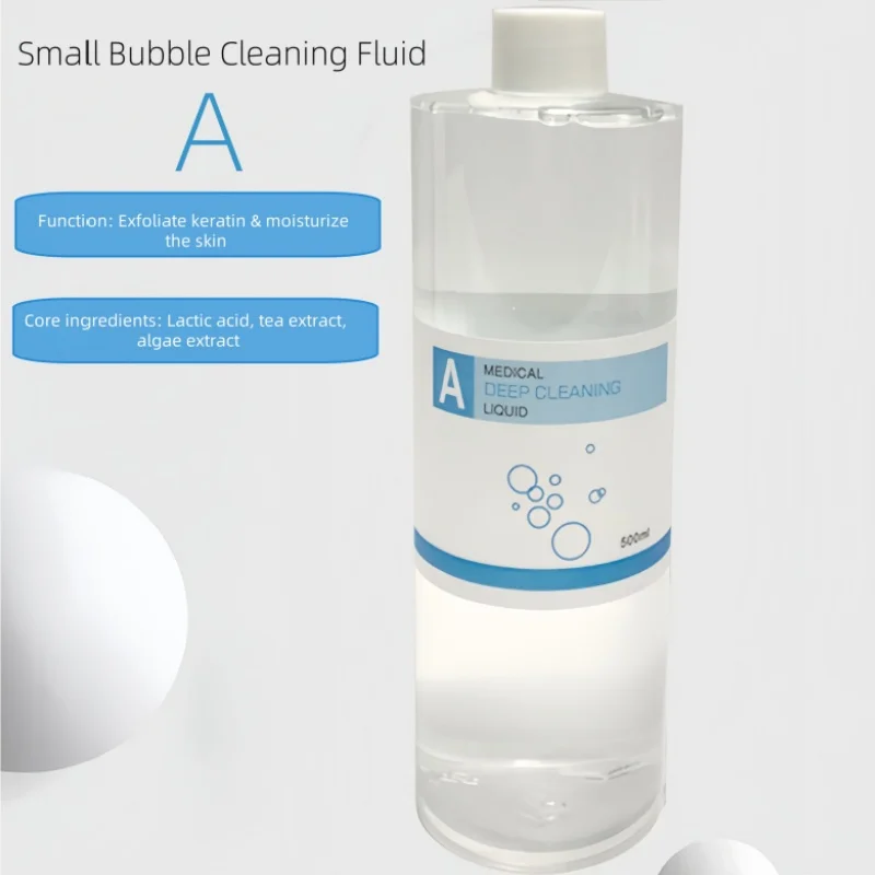 Suero exfoliante acuático, juego de esencias faciales para máquina de belleza, Dermoabrasión para el cuidado de la piel, exfoliante, hidratante, limpieza profunda